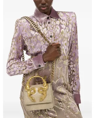 Roberto Cavalli ヘビ革装飾ショルダーバッグ - サムネイル2