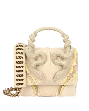 Roberto Cavalli 蛇モチーフ付きチェーンストラップショルダーバッグ - サムネイル1