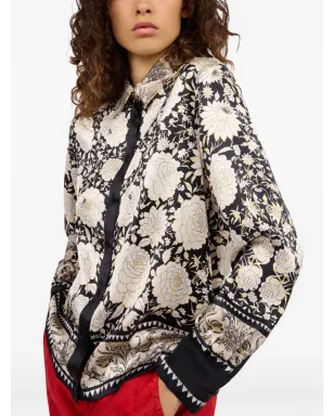 Roberto Cavalli 花柄プリントシャツ - サムネイル5