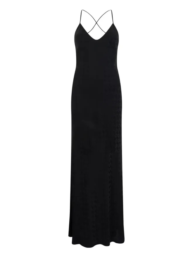Roberto Cavalli Roberto Cavalli Vネック マキシドレスの商品画像