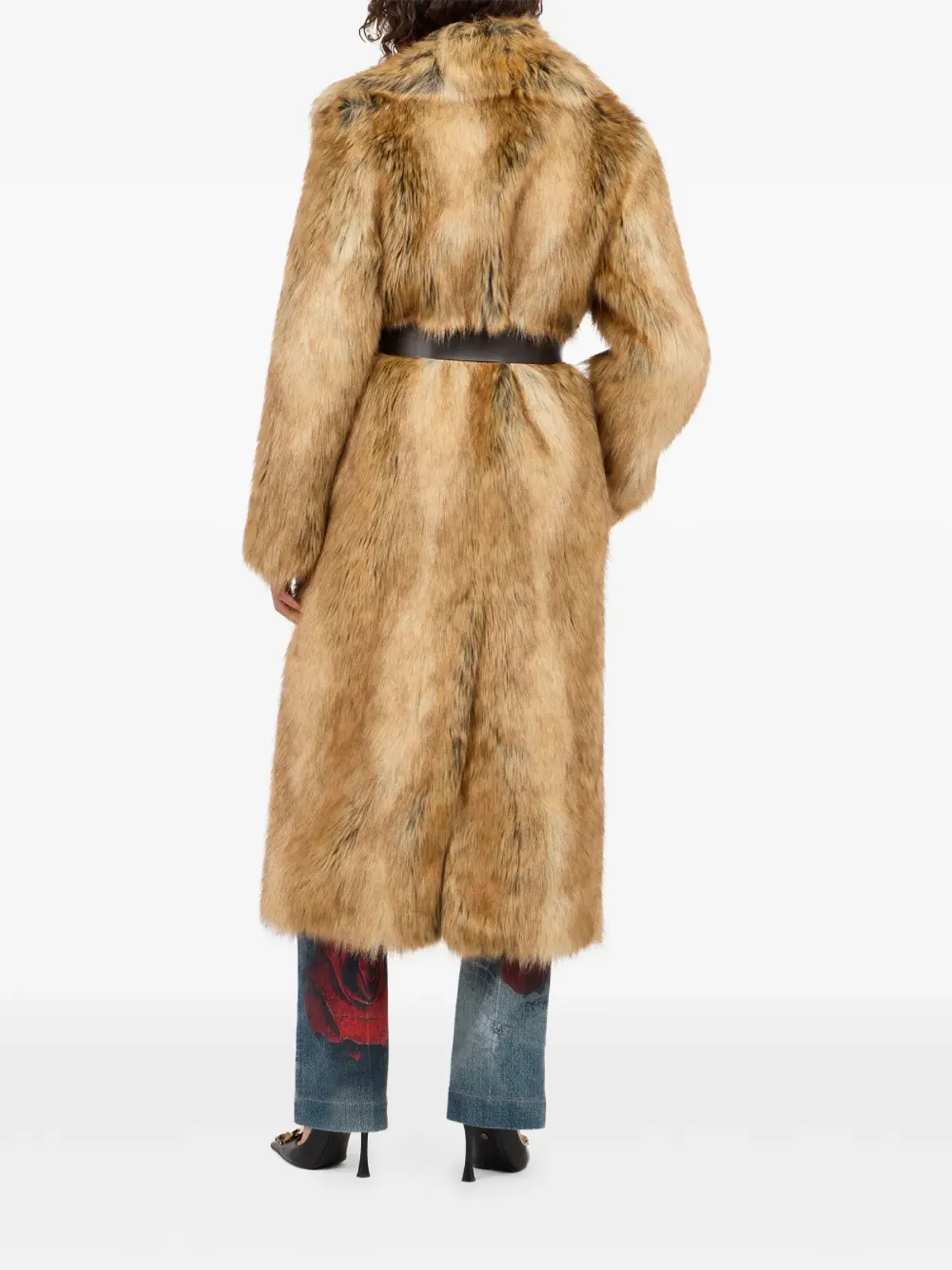Roberto Cavalli フェイクファーコート - 画像3