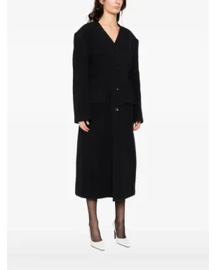 Alexander Wang ノーカラーコート - サムネイル3