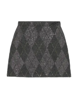 Alexander Wang アーガイル柄Aラインミニスカート - サムネイル1