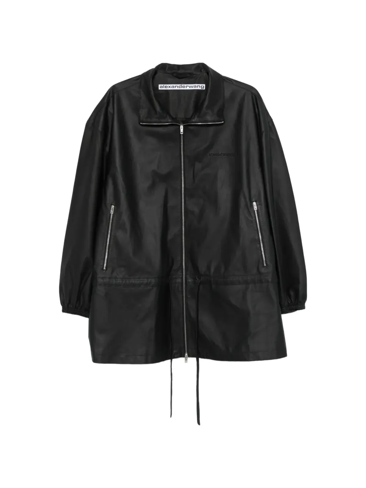 Alexander Wang ファンネルカラー ジップアップ パーカー - 画像1