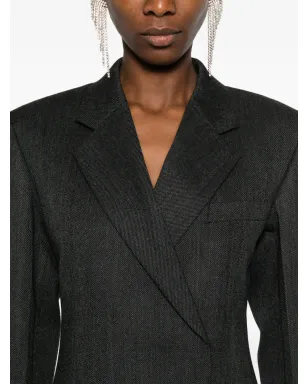 Alexander Wang ブレザードレス（ウール／ミニ丈、グレー） - サムネイル5