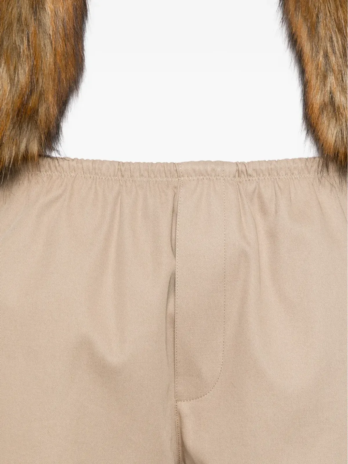 Alexander Wang ミッドライズ ロゴウエストバンド トラウザーズ - 画像5