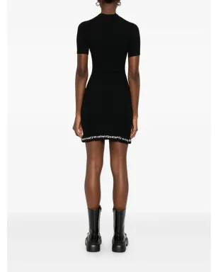 Alexander Wang リブ編み ロゴディテール ミニドレス - サムネイル4