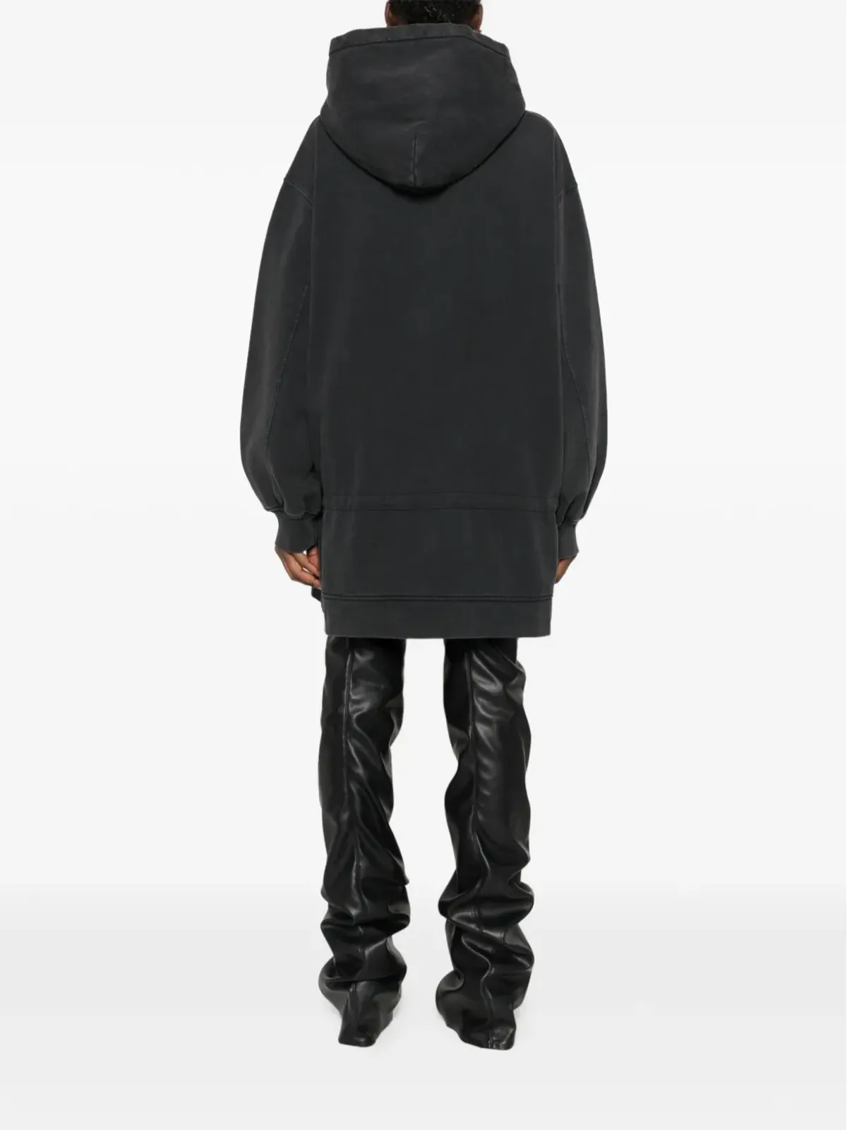 Alexander Wang ドロップドウェスト・フード付きミニドレス - 画像4