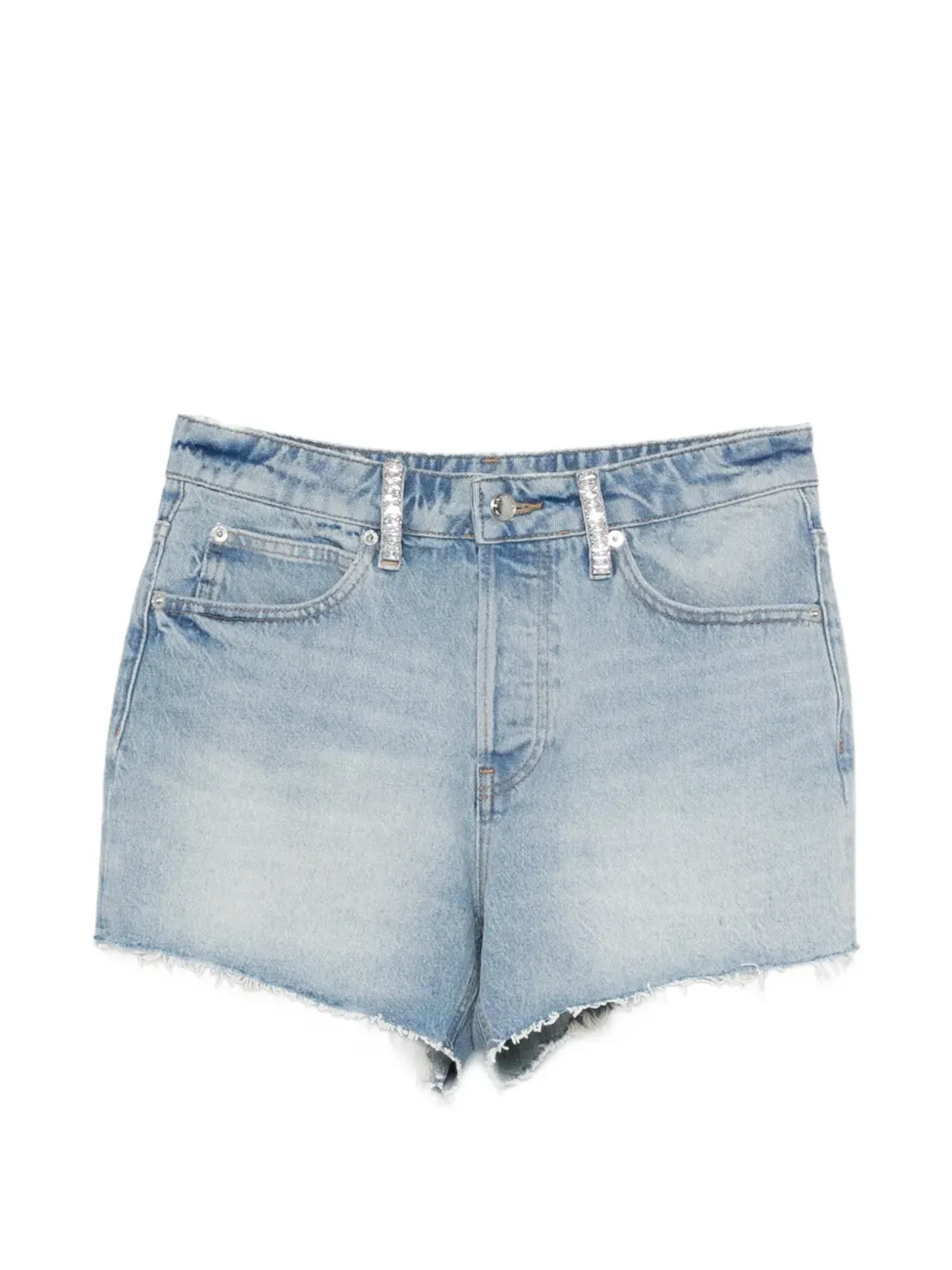 Alexander Wang ファイブポケット ベルトループショーツ ブルー - 画像1