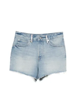 Alexander Wang ファイブポケット ベルトループショーツ ブルー - サムネイル1