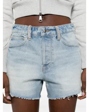 Alexander Wang ファイブポケット ベルトループショーツ ブルー - サムネイル5