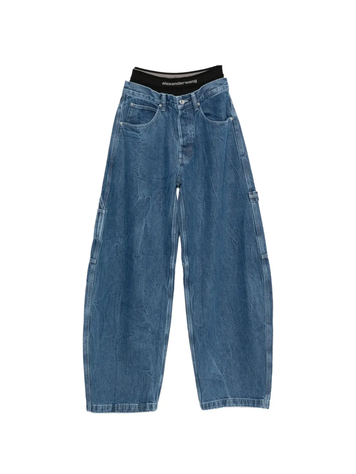 Alexander Wang コットンミッドライズジーンズ - 画像1
