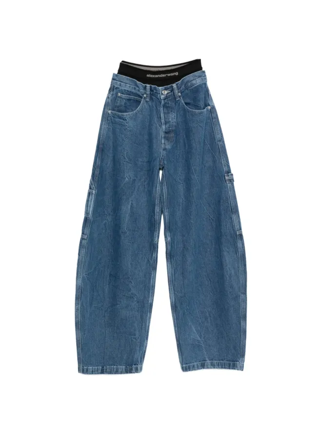 Alexander Wang Alexander Wang コットンミッドライズジーンズの商品画像