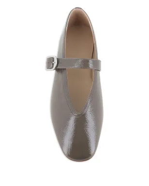 Le Monde Beryl バックルストラップレザーバレエフラット - Brown - サムネイル4