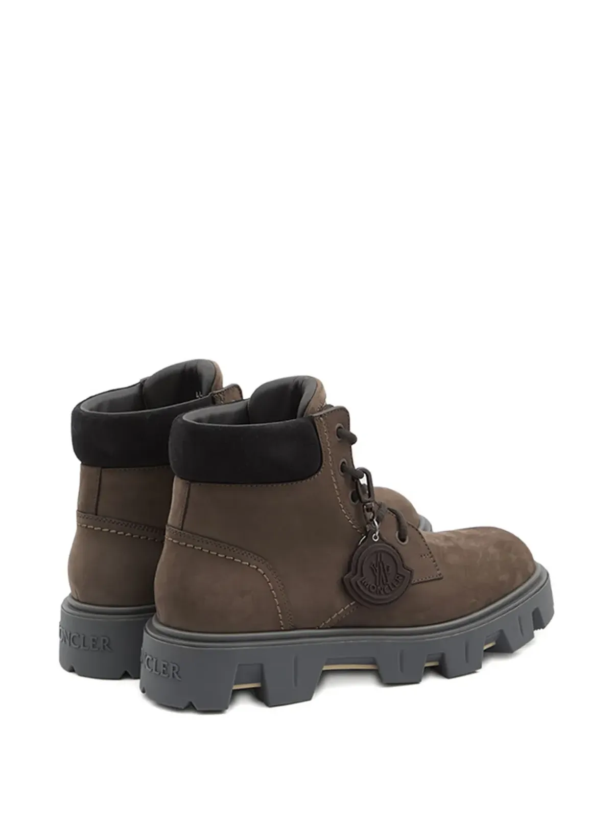 Moncler ピークシティ レースアップ ハイキングブーツ - ブラウン - 画像4