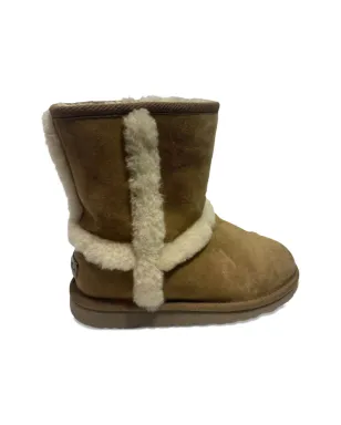 UGG Kids Hadley PS Chestnut アンクルブーツ - サムネイル1