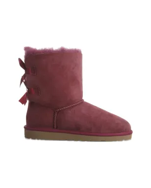 UGG Kids Bailey Bow スエードブーツ - サムネイル1