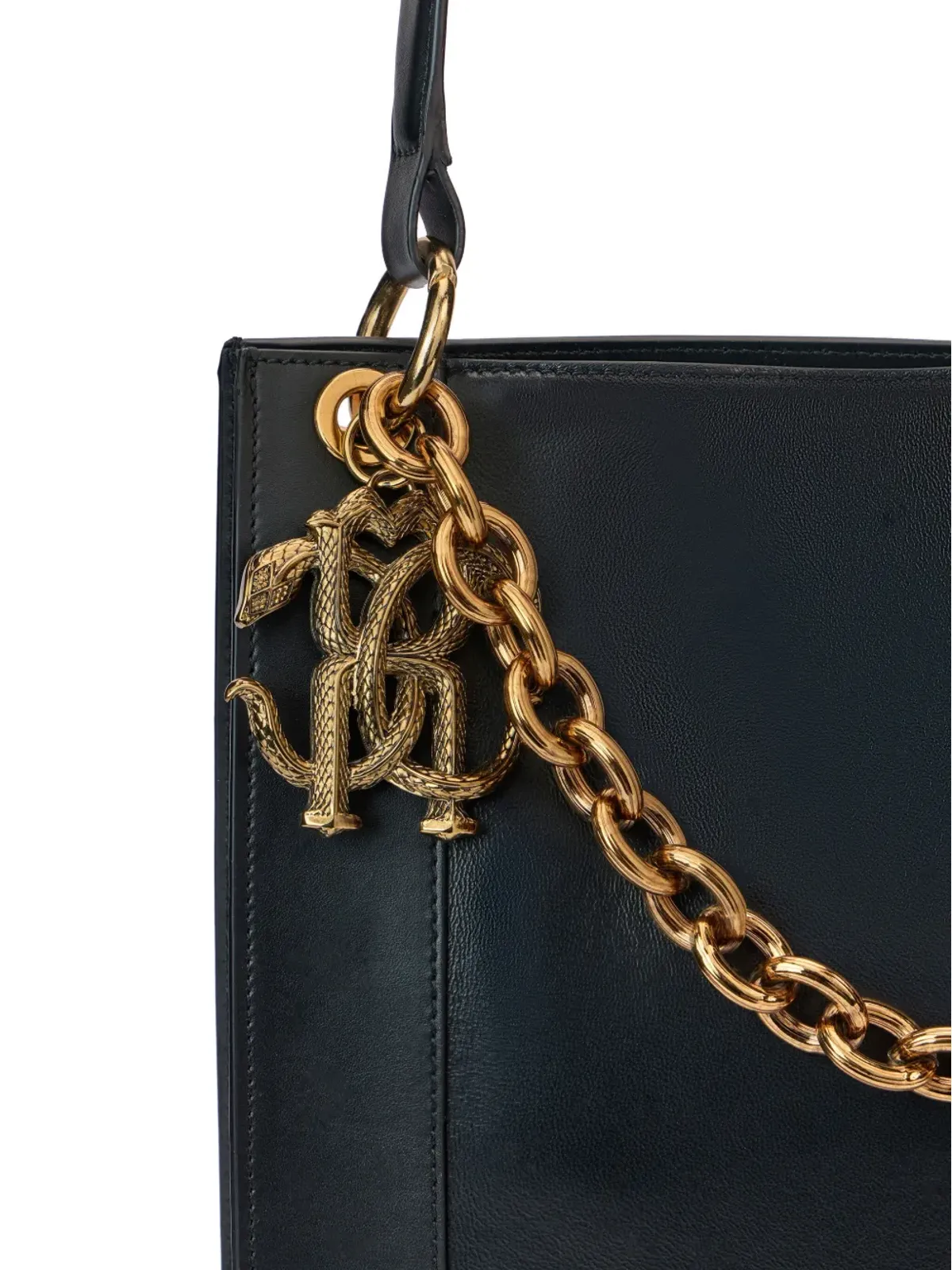Roberto Cavalli チェーンチャーム ショルダーバッグ - 画像3