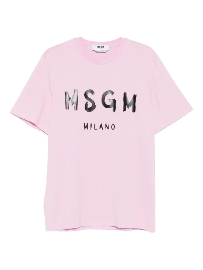 MSGM MSGM ロゴ入り Tシャツの商品画像