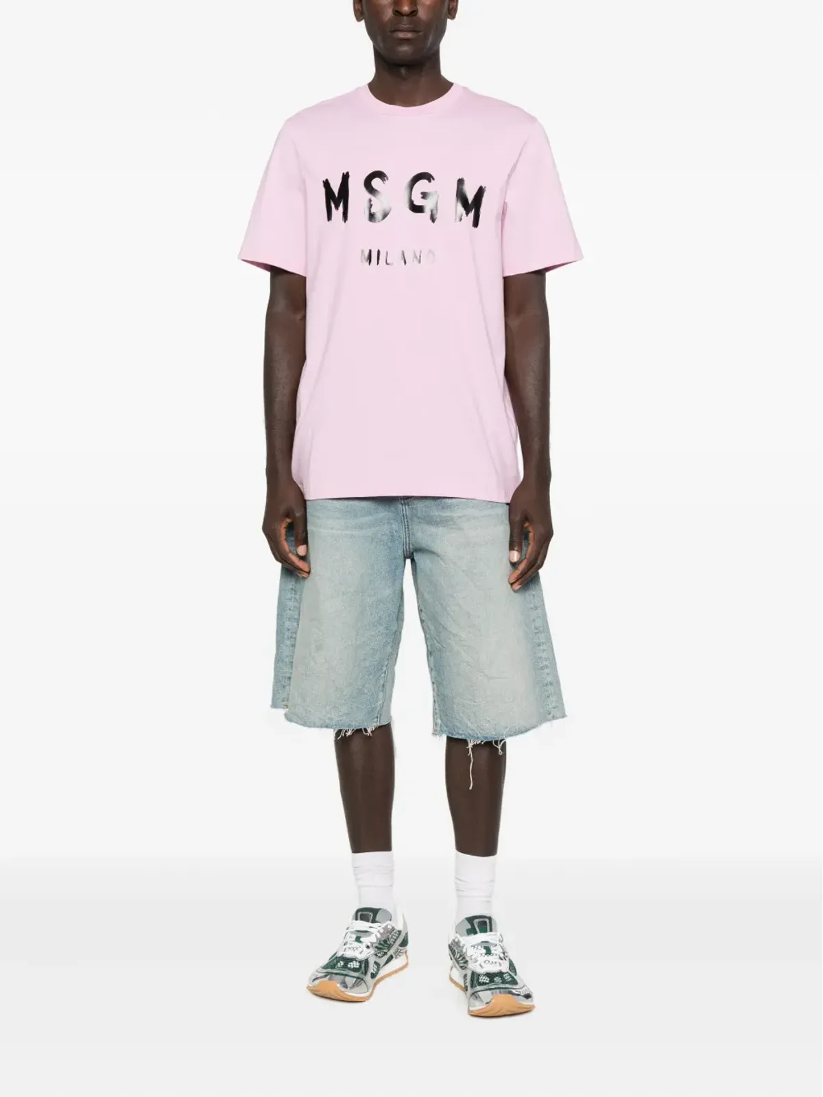 MSGM ロゴ入り Tシャツ - 画像2