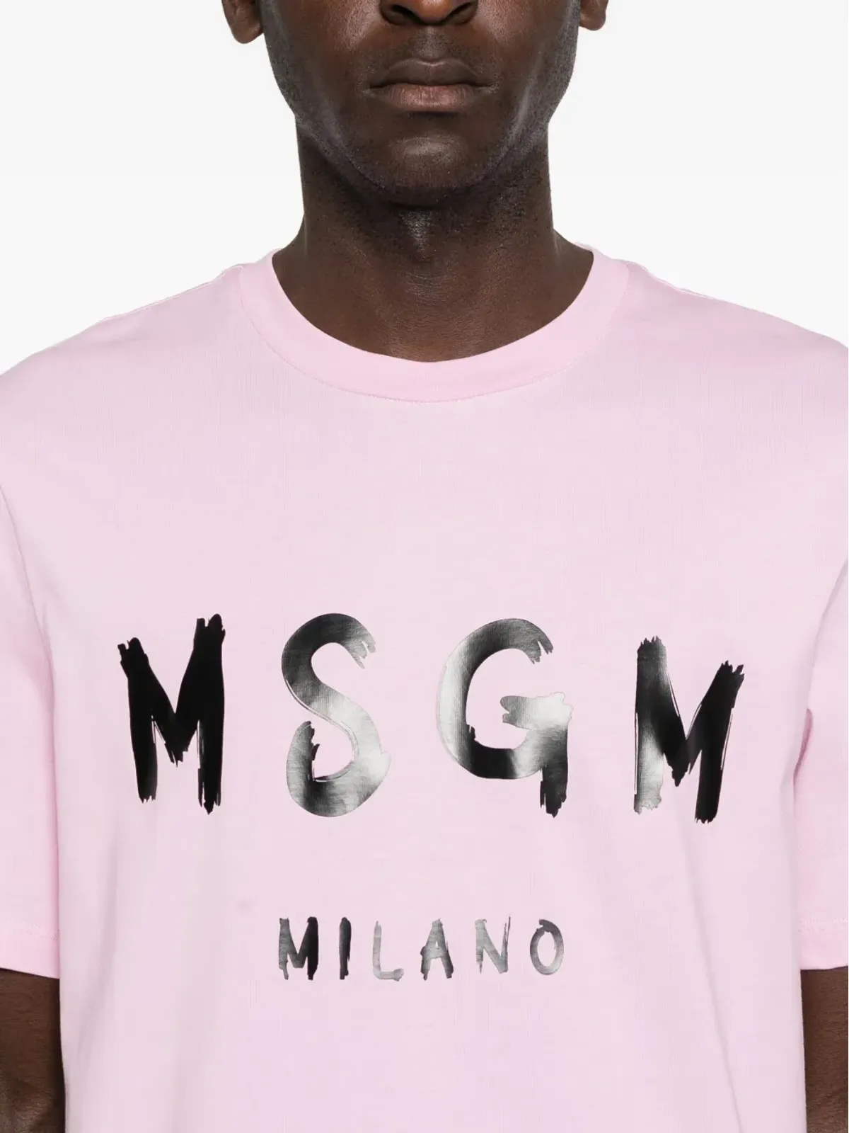 MSGM ロゴ入り Tシャツ - 画像4