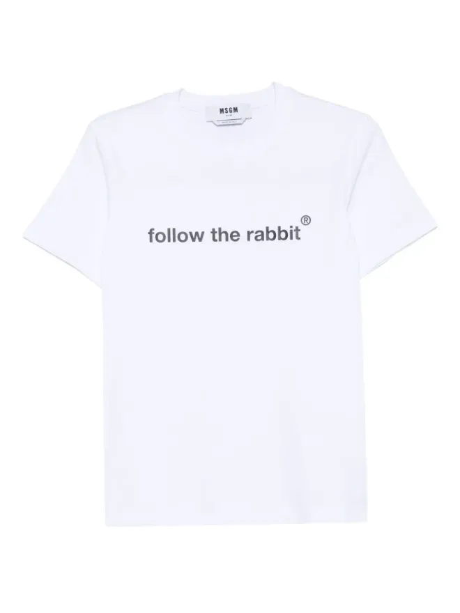 MSGM MSGM グラフィックプリントTシャツの商品画像