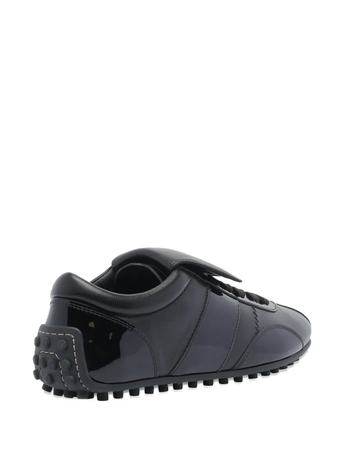 Tod's レザー レースアップ ロー・トップ スニーカー - 画像4