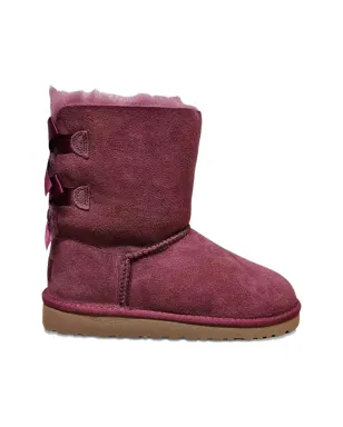 UGG Kids Bailey Bow ブーツ（バーガンディ） - サムネイル1