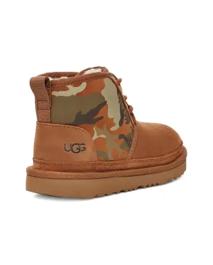 UGG Kids ネュメルII カモ PS ブーツ ブラウン - サムネイル4
