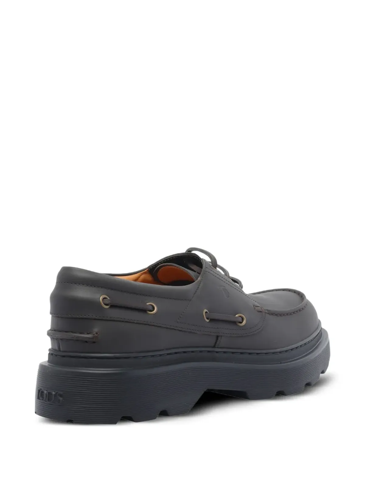 Tod's レースアップ・プラットフォーム・ボートシューズ - 画像4