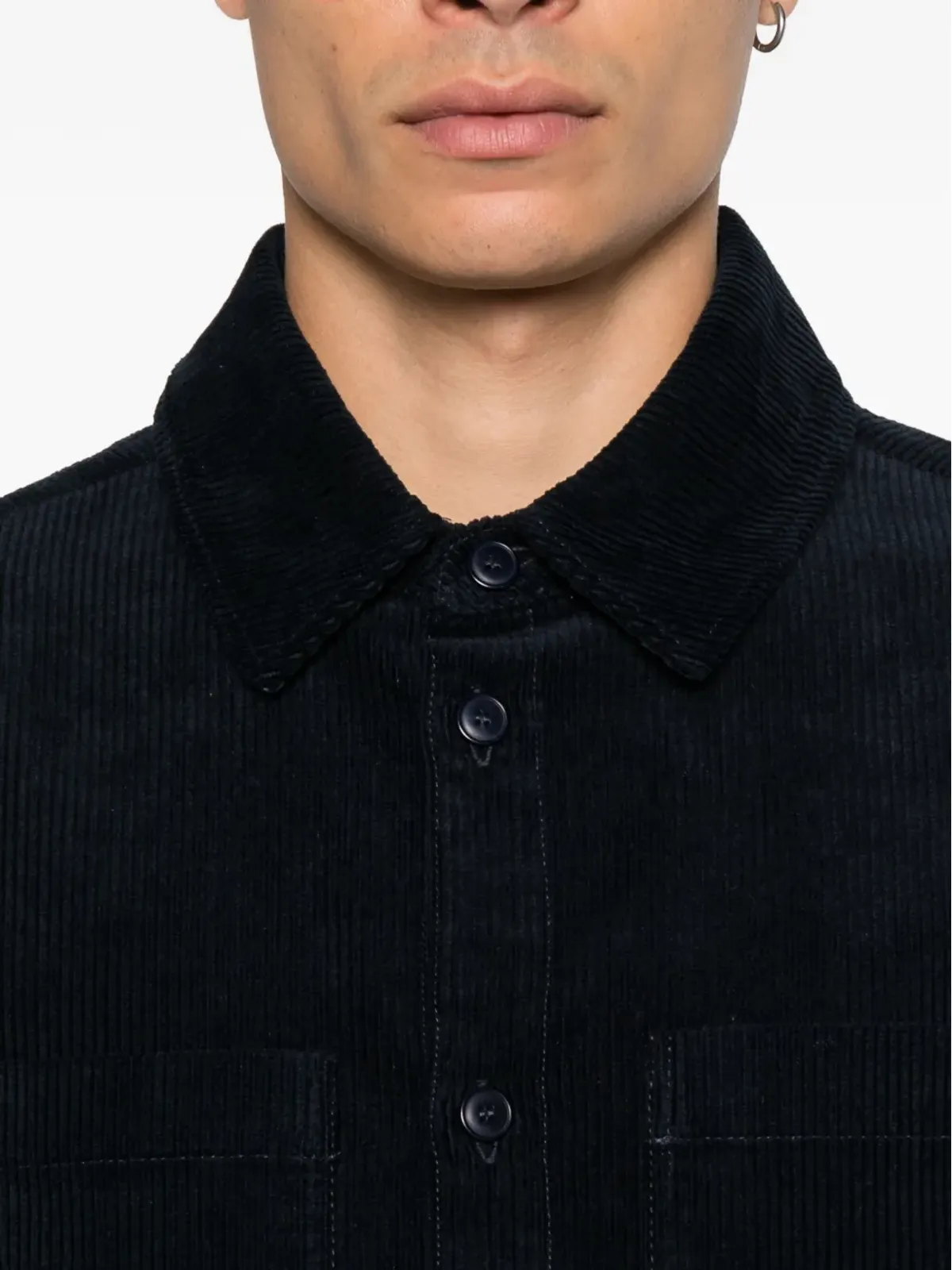 A.P.C. コーデュロイ ポケット シャツ - 画像5