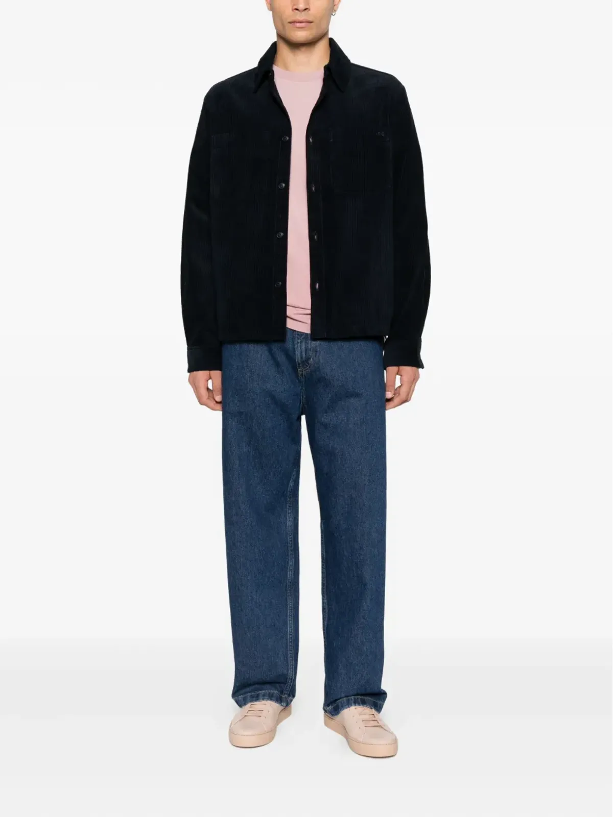 A.P.C. コーデュロイ ポケット シャツ - 画像2