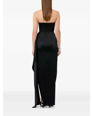 Nicholas Erelyn strapless draped maxi dress - サムネイル4