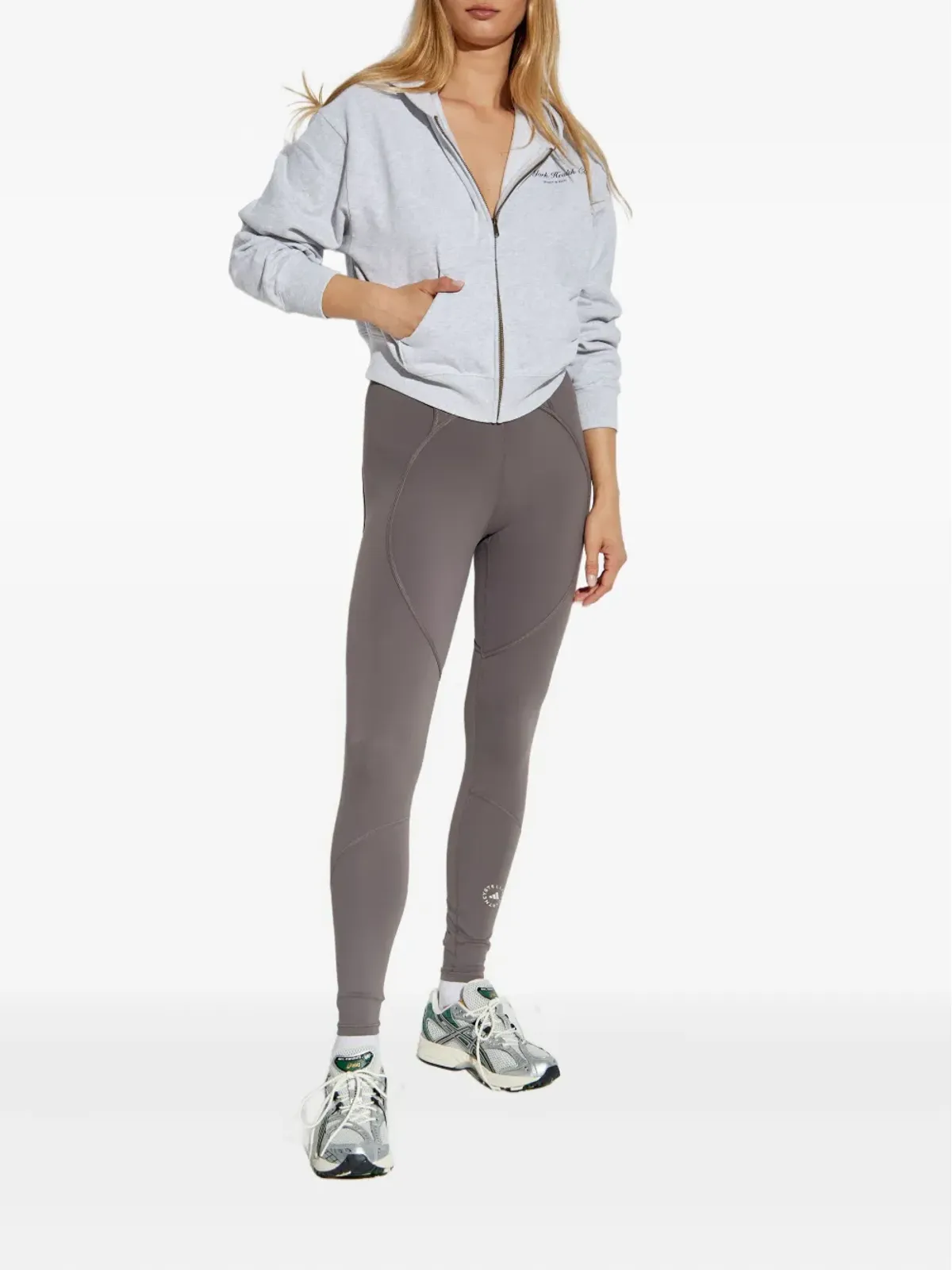adidas by Stella McCartney ハート形パネル レギンス - 画像2