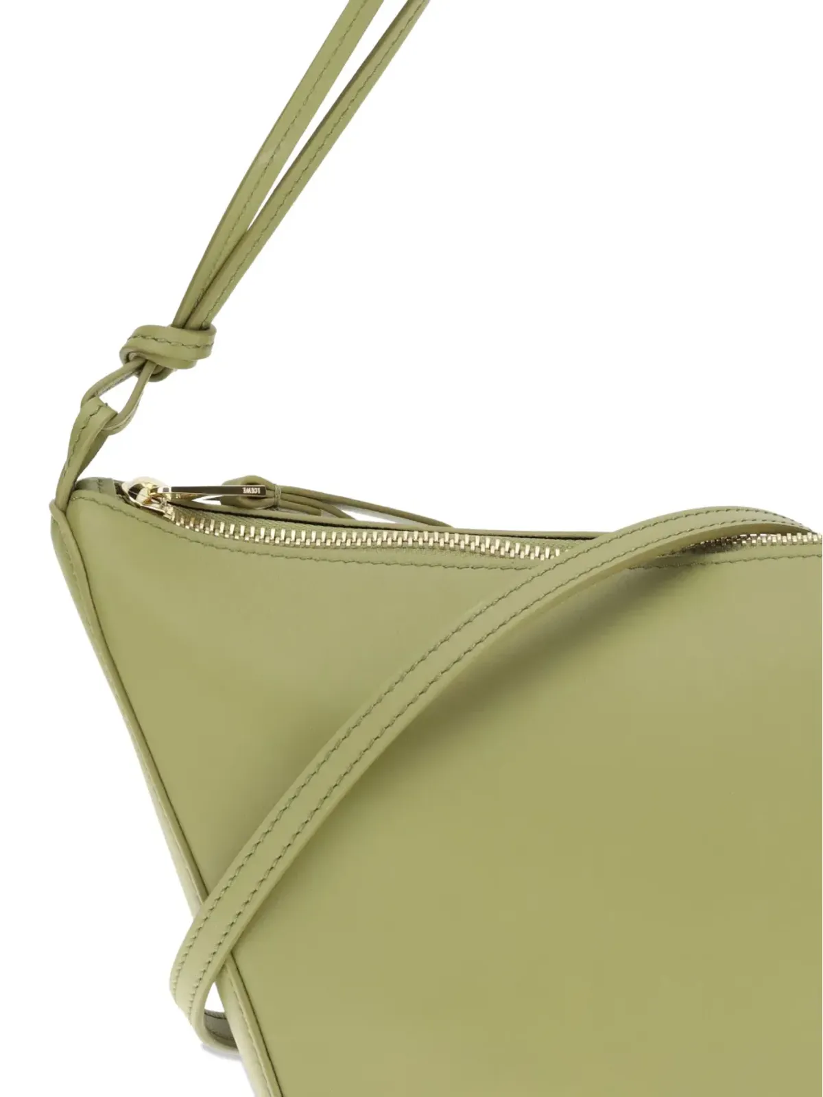 LOEWE ミニ ハンモック ストラップ ジップトップ ショルダーバッグ - 画像3