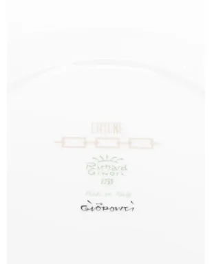 GINORI 1735 Catene chain-link plates (24.5cm) - White - サムネイル3