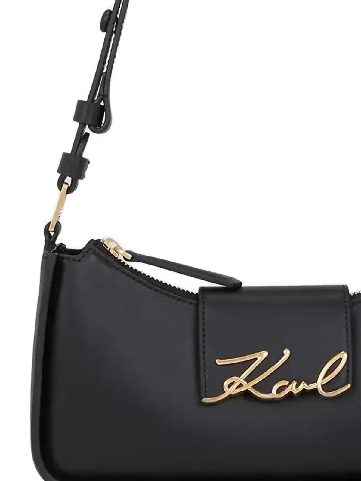 Karl Lagerfeld ロゴプレート ショルダーバッグ - 画像2