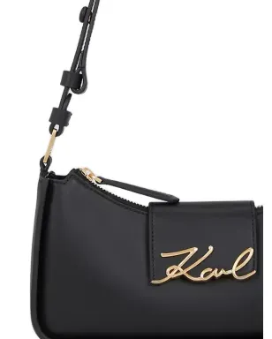Karl Lagerfeld ロゴプレート ショルダーバッグ - サムネイル2