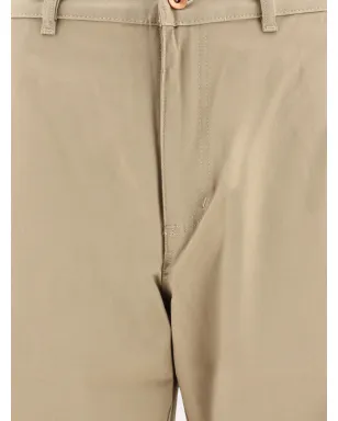 andBlue コットン混紡パンツ - ベージュ - サムネイル2