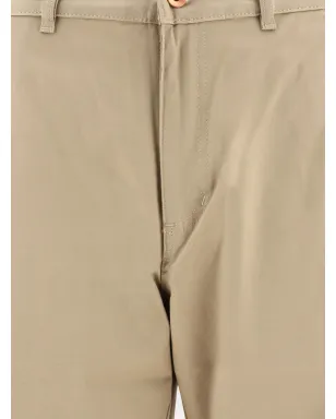 andBlue コットン混紡パンツ - ベージュ - サムネイル3