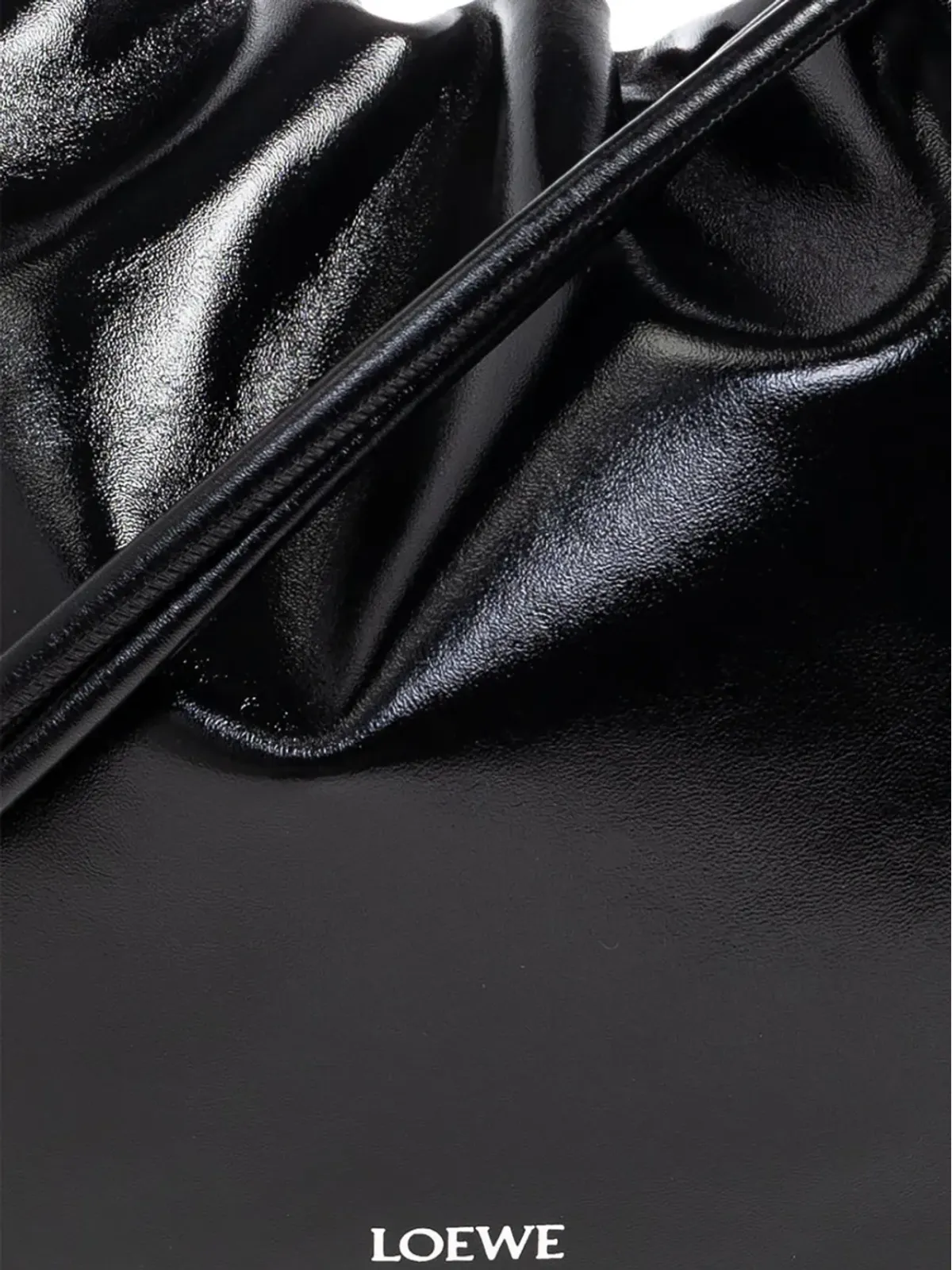 LOEWE フラメンコノットレザーショルダーバッグ - 画像5