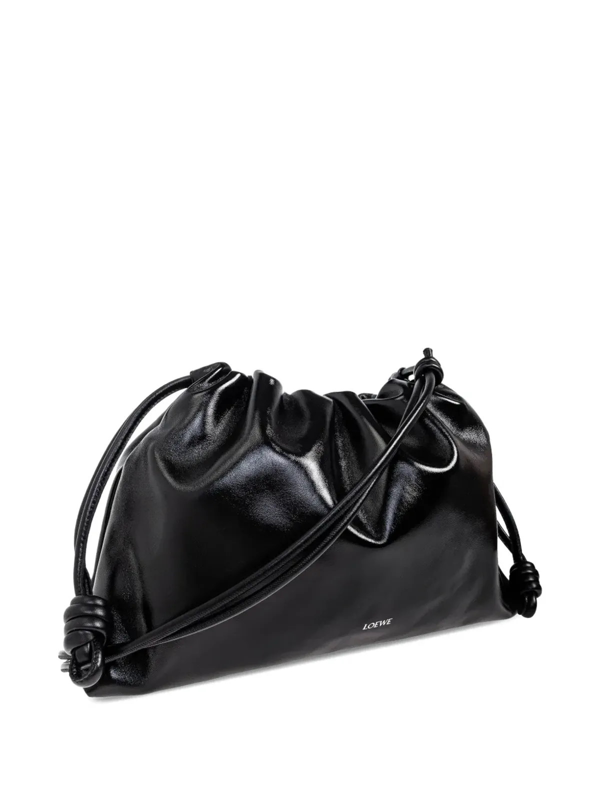 LOEWE フラメンコノットレザーショルダーバッグ - 画像3