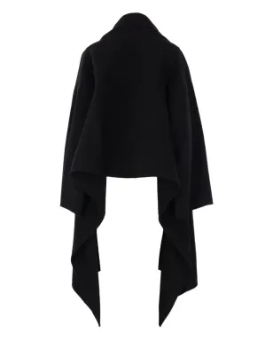 Alberta Ferretti ドレープジャケット - ブラック - サムネイル2