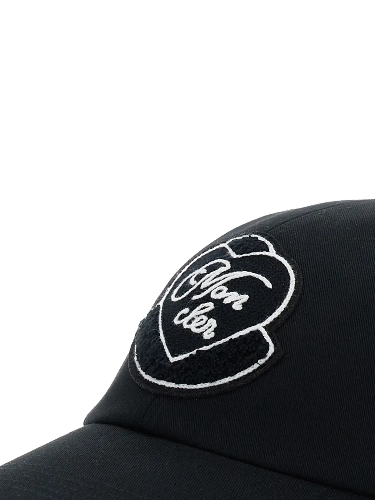 Moncler ハートパッチ ベースボールキャップ - 画像3