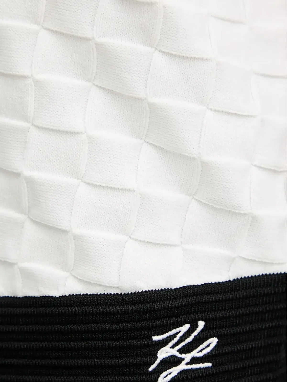 Karl Lagerfeld キルテッドノースリーブトップ - 画像5