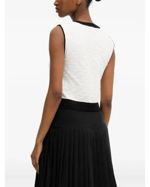 Karl Lagerfeld キルテッドノースリーブトップ - サムネイル3