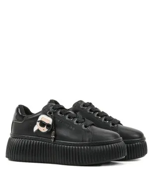 Karl Lagerfeld Ikon NFT Kreeper スニーカー ブラック - サムネイル1