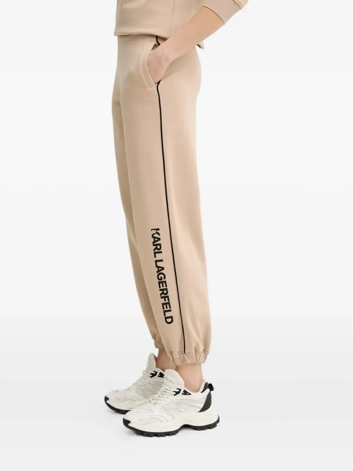 Karl Lagerfeld ロゴディテール スウェットパンツ - 画像4