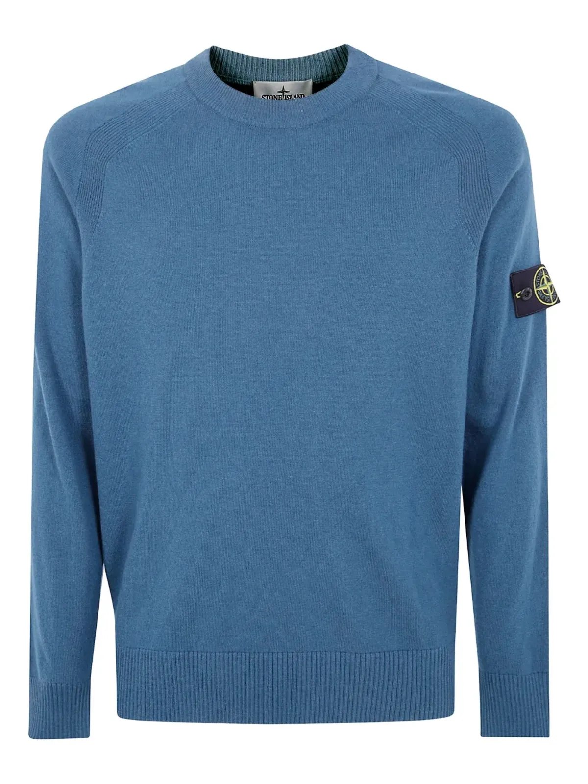 Stone Island ラグランスリーブ ロゴパッチ セーター - 画像1