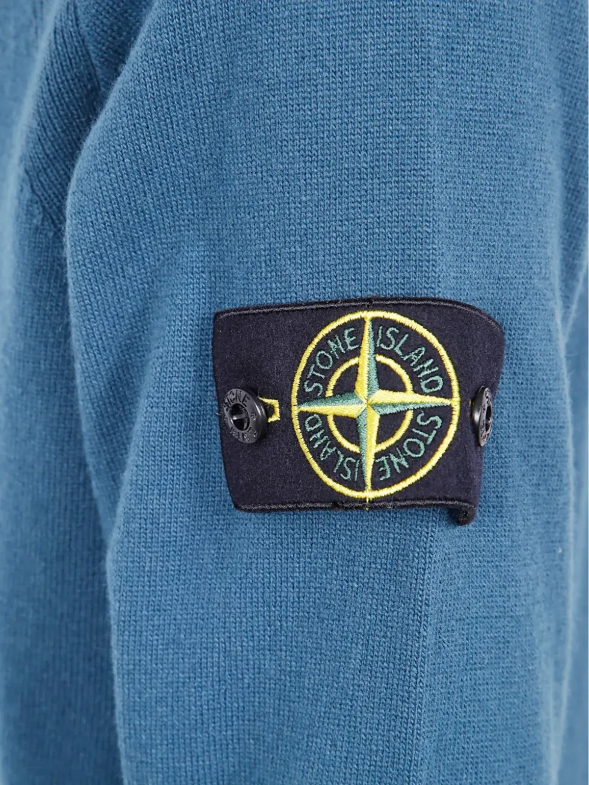 Stone Island ラグランスリーブ ロゴパッチ セーター - 画像3